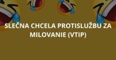 Slečna chcela protislužbu za milovanie (Vtip)