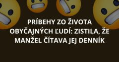 Príbehy zo života obyčajných ľudí: Zistila, že manžel čítava jej denník