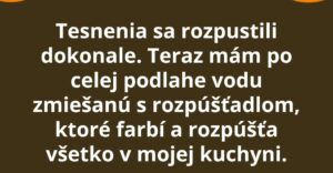 Príbehy zo života obyčajných ľudí: Upchatý kuchynský drez